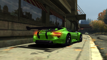 Porsche 918 Ghost games ed