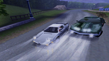 Maserati Bora vs Chevrolet Corvette Indy Pace Car