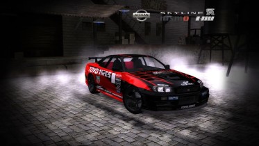 Nissan Skyline R34 GTR Different Liveries