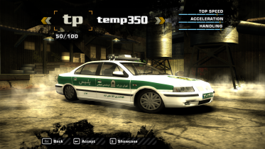 2002 Iran Khodro (IKCO) Samand LX Police