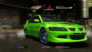 Mitsubishi Lancer Evolution VIII New Textures