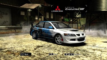 Mitsubishi Lancer Evolution VIII Gunslinger Day Of The Dead Girl livery Mitsubishi Lancer Evolution VIII Gunslinger Day Of The Dead Girl livery