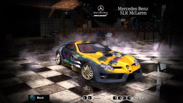 Mercedes-Benz SLR Mclaren Hoonigan Livery