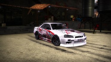 Nissan Skyline R34 GTR Amatsukaze Livery Nissan Skyline R34 GTR Amatsukaze Livery