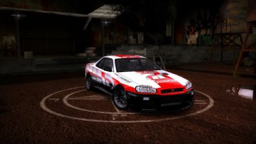 Nissan Skyline R34 GTR Gran turismo 4 Livery Nissan Skyline R34 GTR Gran turismo 4 Livery