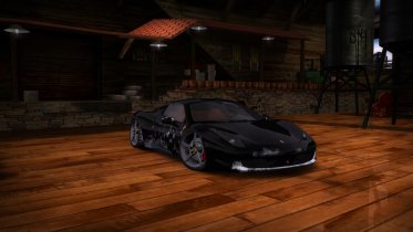 Ferrari 458 Italia Snow Livery Ferrari 458 Italia Snow Livery