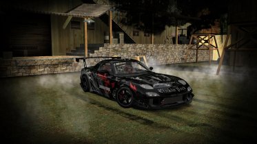 Mazda RX-7 Linkin Park Livery Mazda RX-7 Linkin Park Livery