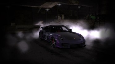 Porsche 911 (997) Turbo S Coupe Purple Aurora Livery
