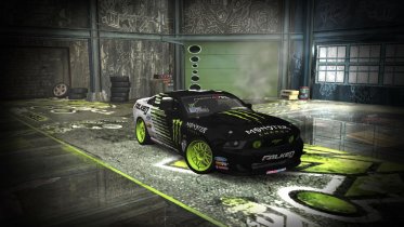 Ford Shelby Mustang Monster Energy Livery