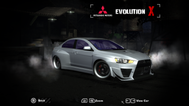 Mitsubishi Lancer evolution X Vinyls