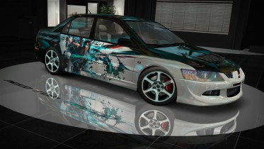 Mitsubishi Lancer Evolution VIII (NFSMW) Mirror's Edge HD Livery