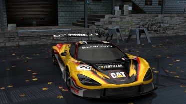 2019 McLaren 720s GT3 CATERPILAR Livery