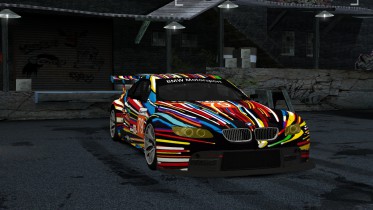 2010 BMW M3 GT2 E92 #79 Jeff Koons Art