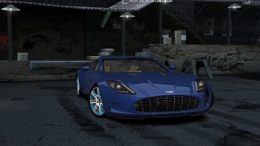 2011 Aston Martin One-77 Aviemore Pearl Blue Edition