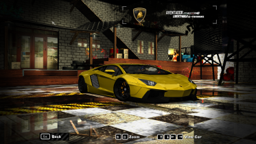 2015 Lamborghini Aventador liberty Walk (NFS Payback) Gold plated