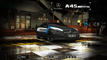 2014 Mercedes-Benz A45 AMG(NFS World Police)