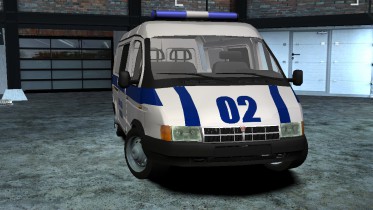 1998 GAZ 2217 Sobol Police