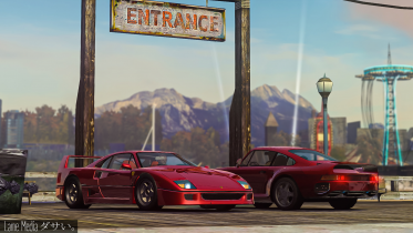 Ferrari F40 and Porsche 959