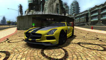 Mercedes-Benz SLS AMG Black Series Team Kicker