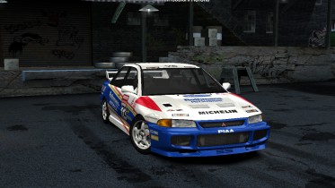 1995 Mitsubishi Lancer Evolution III GSR Rothmans R.Burns