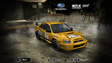 Subaru 2004 Impreza WRX STi NO FEAR GOLD edition 