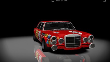 1971 Mercedes-Benz 300 SEL 6.8 AMG Red Pig