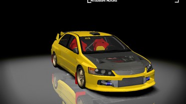 2006 Mitsubishi Lancer Evolution IX MR (BlackSwan Gold Edition)