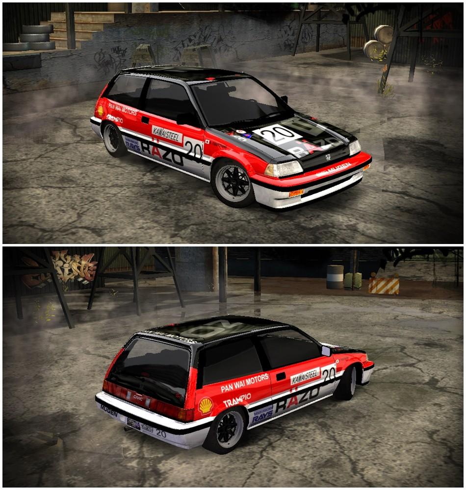 Nfs mw honda