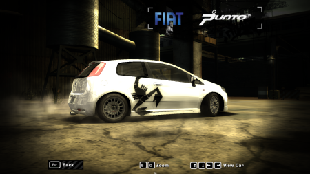 Abarth Scorpion Vinyl For Punto (Most Wanted 2005)