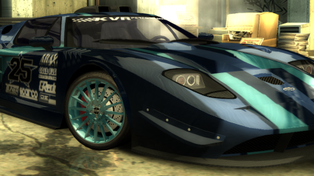 Luca Ciz's Ford GT Blacklist Vinyl - Carbon Version