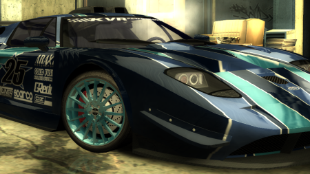 Luca Ciz's Ford GT Blacklist Vinyl - Carbon Version