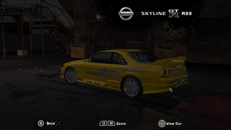 Leon's SKYLINE R33 F&F1 LIVERY