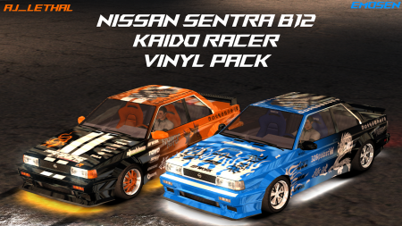 Nissan Sentra B12 Kaido Racer Vinyl Pack