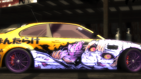BMW M3 ZOMBIE ANIME 