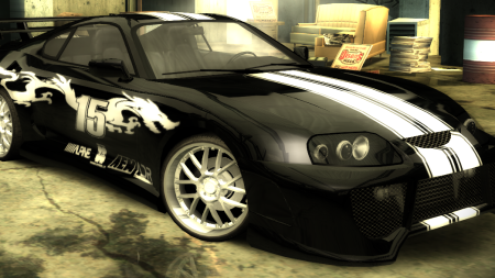 SuperVortex's Toyota Supra Carbon Vinyl