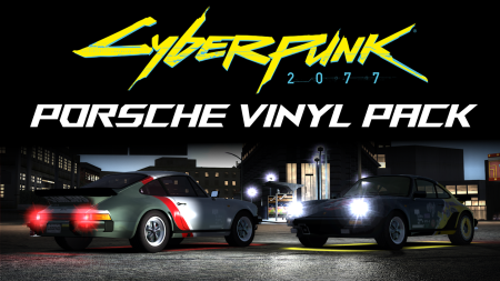 Cyberphunk Porsche Vinyl Pack