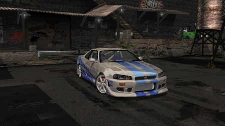 Brian's Skyline R34 F&F2 Livery