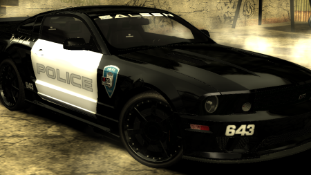 Transformers Barricade's Vinyl - Saleen Mustang S281 (Add-on/Modloader)
