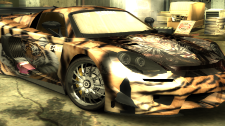 Daniel Ciz's Carrera GT Vinyl - Bengal Tiger Version