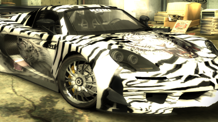 Daniel Ciz's Carrera GT Vinyl - White Tiger Version