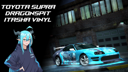 Toyota Supra DragonSpit İtasha Vinyl