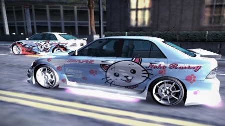 Samantha and TJ vinyls for Lexus IS 300 - NFS Carbon