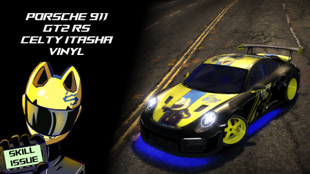 Porsche 911 GT2 RS Celty İtasha Vinyl