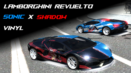 Lamborghini Revuelto Sonic X Shadow Vinyl