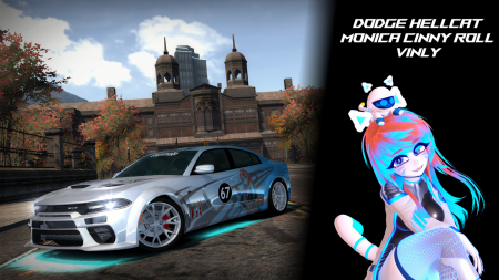 Dodge Hellcat Monikacinnyroll Vinyl
