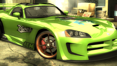 Paw Patrol Rocky's Vinyl - Dodge Viper SRT-10