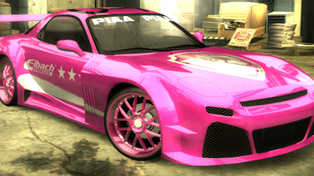 Paw Patrol Skye's Vinyl - Mazda RX7 Paw Patrol Skye's Vinyl - Mazda RX7