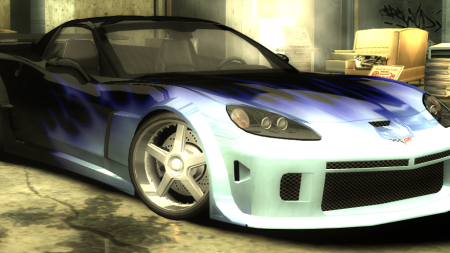 Flame Vinyl (Chevrolet Corvette C6/Z06)