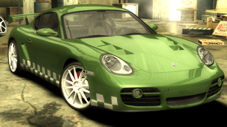 Race Flag Vinyl (Porsche Cayman S)