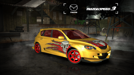 Mazda Mazdaspeed3 (NFS MW 5-1-0 : #14TH Blacklist Vince Kilic AKA Taz) 